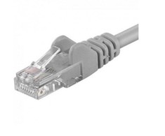 Premiumcord Kitas PACHCORD UTP RJ45 Cat.5e 1m GRI (UTP-5E-1-G)