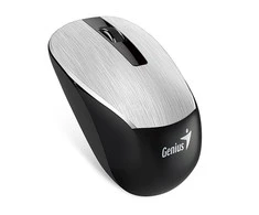 Pelės Genius Pelės NX- 7015, 1600DPI, 2.4 [GHz], optinis, 3rd, belaidis USB, pilkas, AA