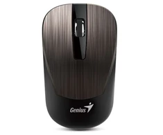 Pelės Genius Pelės NX- 7015, 1600DPI, 2.4 [GHz], optinis, 3c, belaidis, šokoladas, 1 pc AA, Mėlyna- aye jutiklis