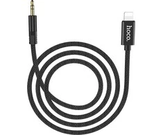 Phone Accessories Audio adapteris Hoco UPA13 lightning į 3,5mm(p) juodas