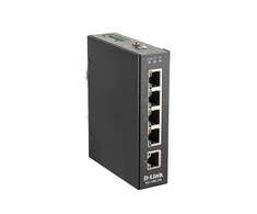 Šakotuvas D-LINK 5 prievadų nevaldomas Layer2 greitas eterneto pramoninis jungiklis