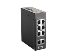 Šakotuvas D-LINK 8 prievadų nevaldomas Layer2 greitas eterneto pramoninis jungiklis