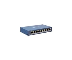 Šakotuvas 9 prievadų, 8 PoE prievadų komutatorius Hikvision DS-3E1309P-EI