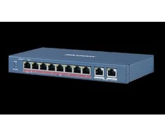 Šakotuvas Hikvision 10 prievadų 8 PoE prievadų komutatorius DS-3E0310HP-E