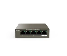 Šakotuvas Tenda TEG1105P-4-63W 5 X 10/100/1000Mbps jungiklis, 4 X PoE, maks. 58W