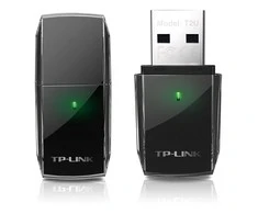 TP-LINK | Dviejų dažnių USB 2.0 adapteris | Archer T2U Plus