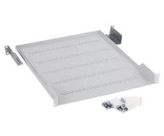 TRITON lentyna su perforacija 19", 1U/550mm, keliamoji galia 40kg, pilka
