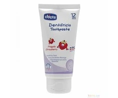 CHICCO dantų pasta braškių skonio 12m+ 50ml