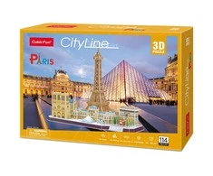 CUBICFUN 3D dėlionė „Paryžius“