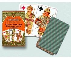 PIATNIK Žaidimo kortos „Golden Russian“