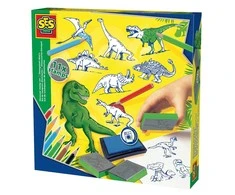 SES Antspaudukų rinkinys „Dinozaurai“