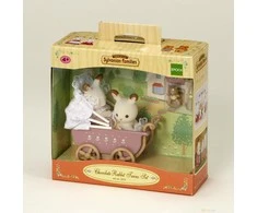 Sylvanian Families Triušiukai dvynukai vežimėlyje