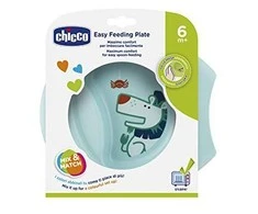 CHICCO lėkštė „Easy feeding“ 6M+, rožinė spalva