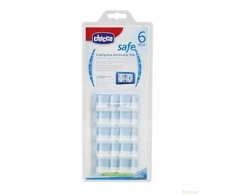 CHICCO apsaugos elektros rozetėms Safe 10vnt 6m+