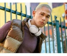 Belaidės ausinės JBL Tour One M2, Šampaninės spalvos