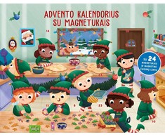 Dėlionė Advento Kalendorius su magnetukais