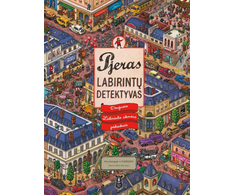KNYGA Apkabink Menuli Pjeras. Labirintų detektyvas. 1 dalis