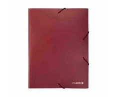 Aplankas su gumele A4 raudonas OFFICE POINT OP390000008