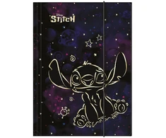 Aplankas su gumele, Disney Stitch Gold, A4