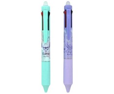Automatinis ištrinamas tušinukas Disney Fashion "STITCH PASTEL", Multicolor 4 in1, 0,5mm