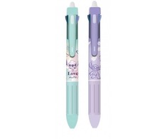 Automatinis ištrinamas tušinukas Disney Fashion "STITCH PASTEL", Multicolor 4 in1, 0,5mm