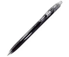 Automatinis tušinukas Zebra Ola, 1.0mm, juodos spalvos