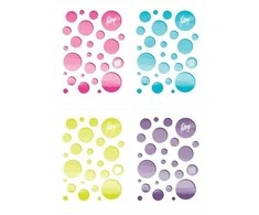 Bloknotas College Circles, A6, 50 lapų, langeliais, klijuotas viršuje
