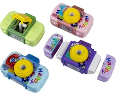 Drožtukas su trintuku ir dulkių ritinėliu 3 in 1 CAMERA