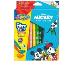 Flomasteriai Disney Mickey and Friends, 12 spalvų
