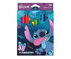 Flomasteriai Disney Stitch, vienpusiai, 12 vnt.
