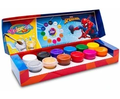 Guašas Disney Spiderman, 12 spalvų 20ml