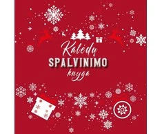 Kalėdų spalvinimo knyga