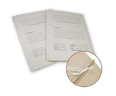 Kartoninis segtuvėlis su vidiniais raišteliais, A4, 300gsm, su spauda