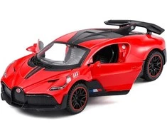 KiNSMART automobilis, Bugatti Divo, raudonas