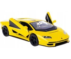 KiNSMART automobilis, Lamborghini Countach LPI 800-4, geltonas
