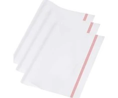 Panta Plast Aplankalai A4, lipniu krašteliu, karpomi, skaidrūs, 10 vnt.