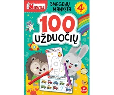 KNYGA 100 užduočių nuo 4 m.