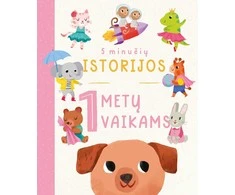 KNYGA 5 minučių istorjos 1 metų vaikams
