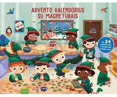 Dėlionė Advento Kalendorius su magnetukais