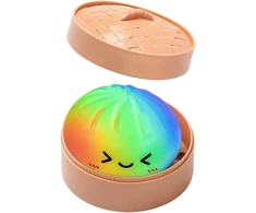 KNYGA Antistresinis žaislas DUMPLING RAINBOW
