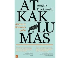 KNYGA Atkaklumas. Aistros ir ištvermės galia