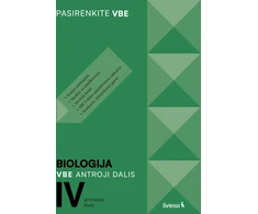 KNYGA Šviesa Biologija. VBE II dalis. IV gimnazijos klasė, serija Pasirenkite VBE