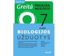 KNYGA Šviesa Biologijos užduotys 7 klasei, serija Greita pagalba mokiniui!