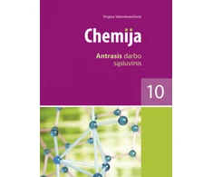 KNYGA Šviesa Chemija. Antrasis darbo sąsiuvinis X klasei