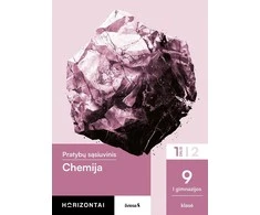KNYGA Šviesa Chemija. Pratybų sąsiuvinis 9 (I gimnazijos) klasei, 1 dalis, serija Horizontai