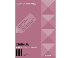 KNYGA Šviesa Chemija. VBE I dalis. 11 (III gimnazijos) klasė, serija Pasirenkite VBE