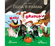 KNYGA Čiūčia ir Piratas. Nauji draugai