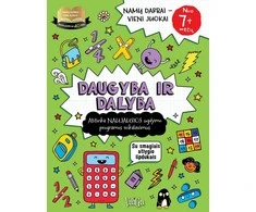 KNYGA Daugyba ir dalyba 7+. Namų darbai–vieni juokai