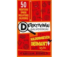 KNYGA Detektyviniai galvosūkiai. Koldūnmiesčio deimanto byla