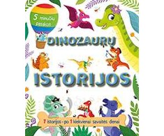 KNYGA Dinozaurų istorijos. 5 minučių pasakos